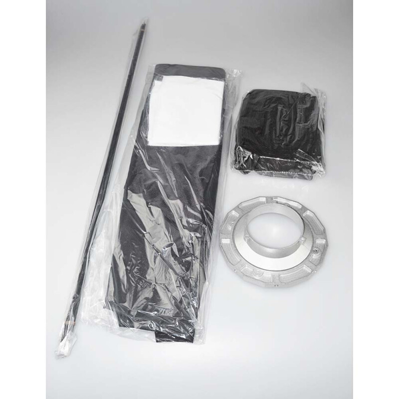 Fotokvant SB-40200BW-G стрипбокс 40х200 см с сотами с адаптером Bowens