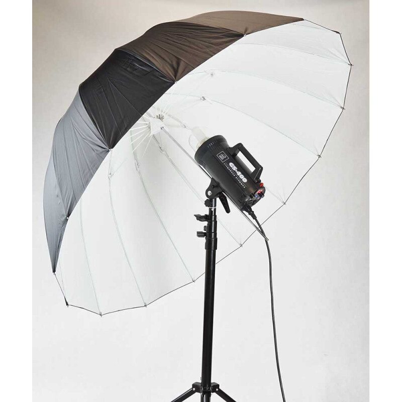 Fotokvant U-165WO зонт-софтбокс с отражающим белым куполом 165 см и съемным диффузором