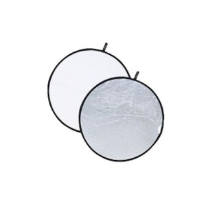 Fotokvant R2-60SW светоотражатель 2 в 1 белый-серебро диаметром 60 см