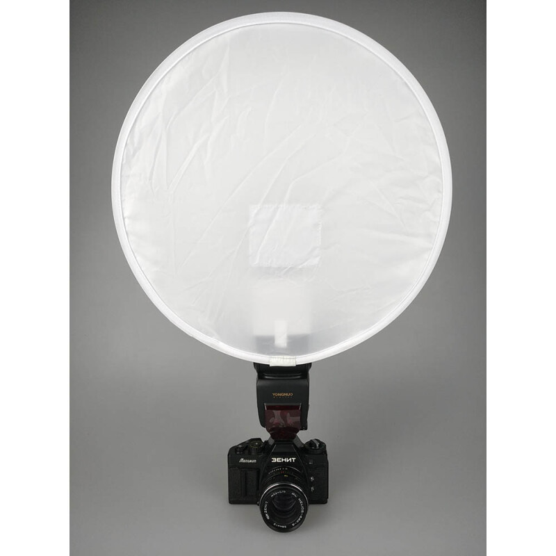 Fotokvant SBK-40EX софтбокс круглый 40 см с экспомишенью для накамерной вспышки