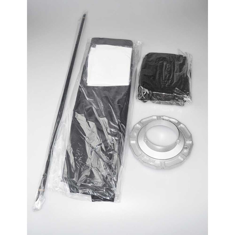 Fotokvant SB-50130BW-G стрипбокс 50х130 см с сотами с байонетом Bowens