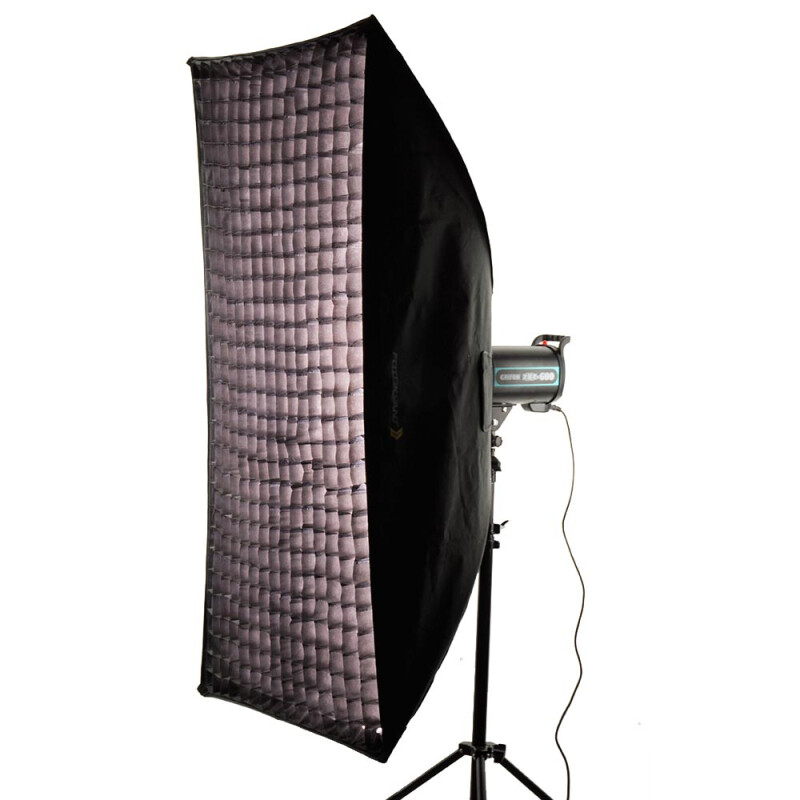 Fotokvant SB-80120BW-G софтбокс 80х120 см с сотами с байонетом Bowens