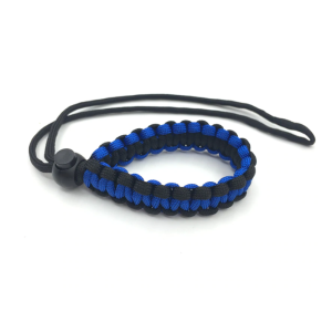 Fotokvant STR-05 ремень для фотоаппарата кистевой черно-синий