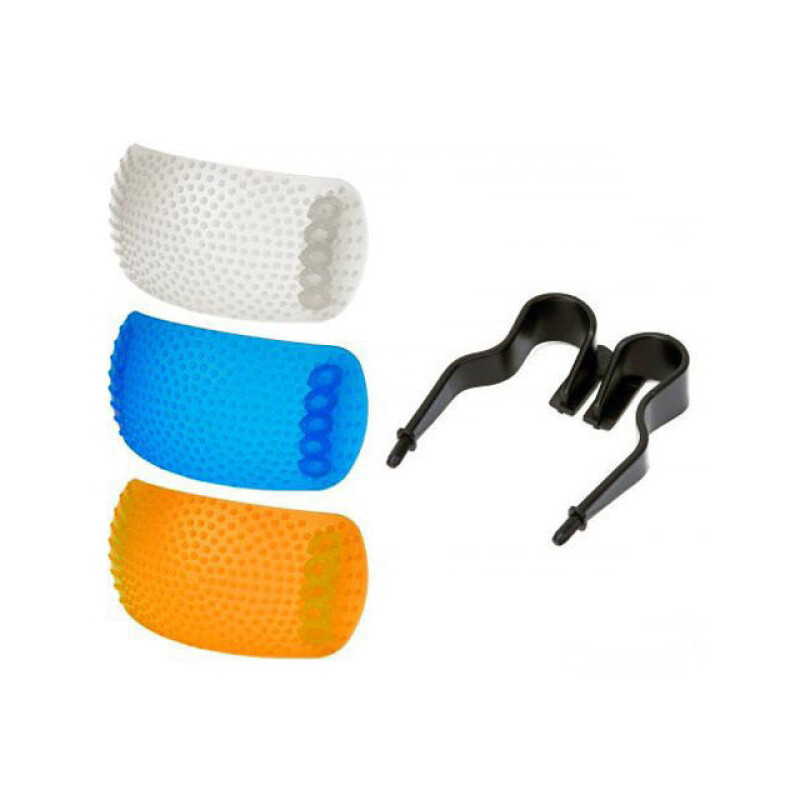 Fotokvant SBF-3 диффузор для встроенной вспышки фотоаппата 3 в 1