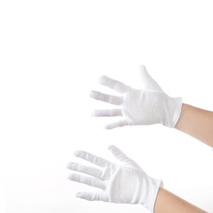 Fotokvant GLOVES-01 перчатки для чистой работы белые размер L