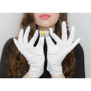 Fotokvant GLOVES-01 перчатки для чистой работы белые размер L