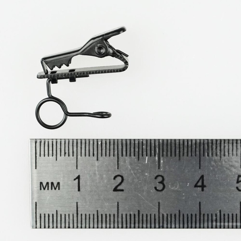 Fotokvant MAC-07 зажим-крокодильчик 6 мм для петличного микрофона