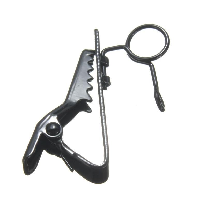 Fotokvant MAC-07 зажим-крокодильчик 6 мм для петличного микрофона