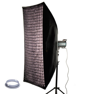 Fotokvant SB-75150EL-G софтбокс 75х150 см с сотами байонет Elinchrom