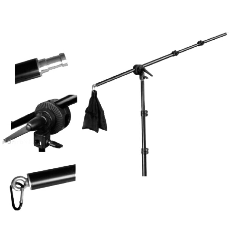 Fotokvant FL-15 KIT комплект постоянного света 540 Вт с зеленым фоном