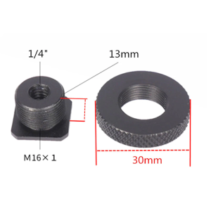 Fotokvant FLH-53 адаптер горячий башмак или 1/4 дюйма мама на 5/8 дюйма папа