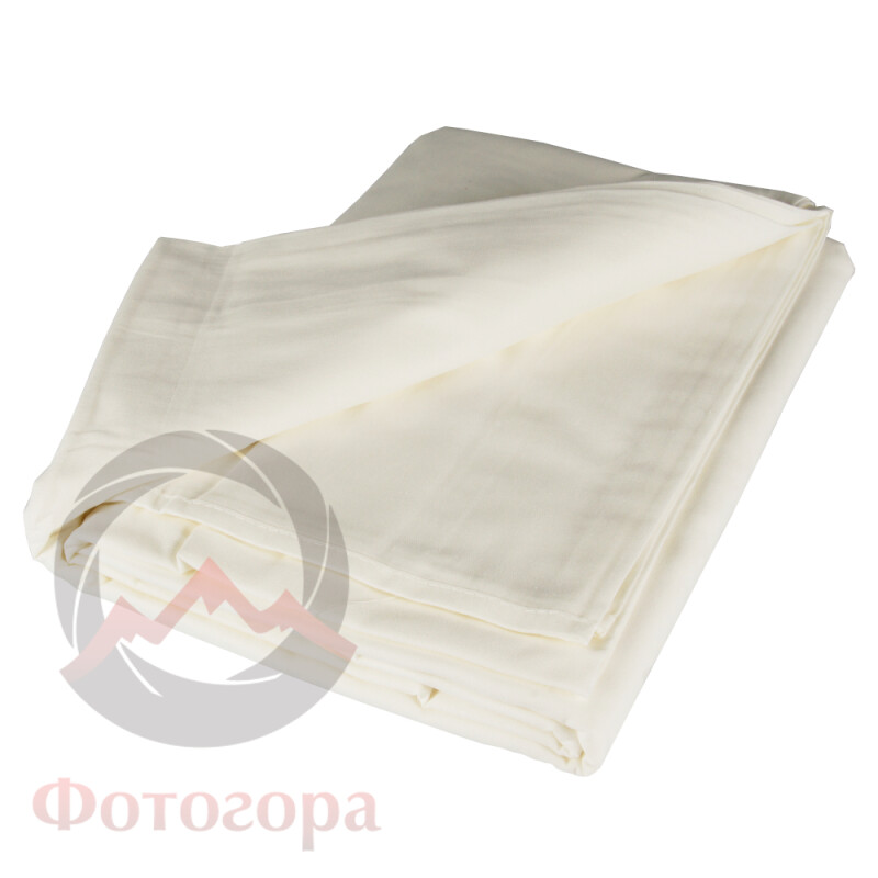 Fotokvant BG-3030 White фон тканевый 3х3 м белый