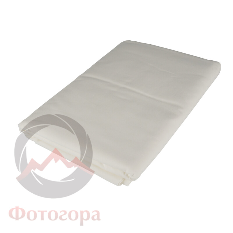 Fotokvant BG-3030 White фон тканевый 3х3 м белый