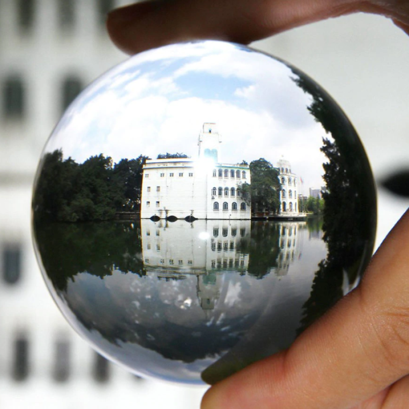 Fotokvant PRS-001 Lensball шар-сфера хрустальная 80 мм с подставкой для спецэффектов для фото