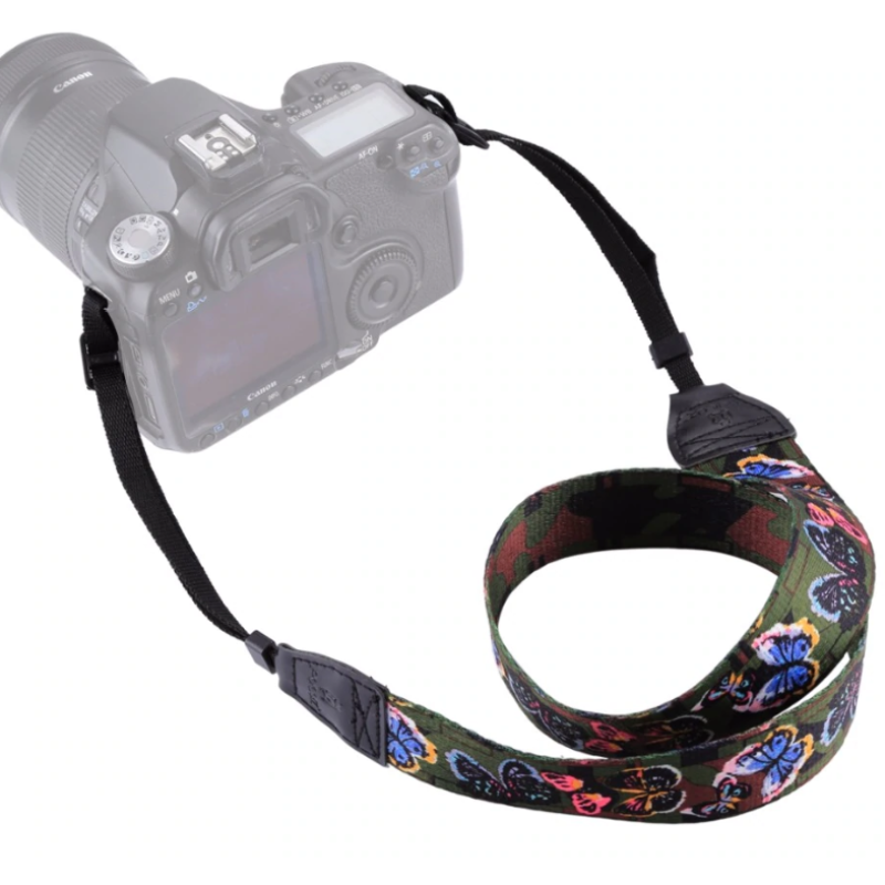 Fotokvant STR-13 ремень для фотоаппарата Бабочки