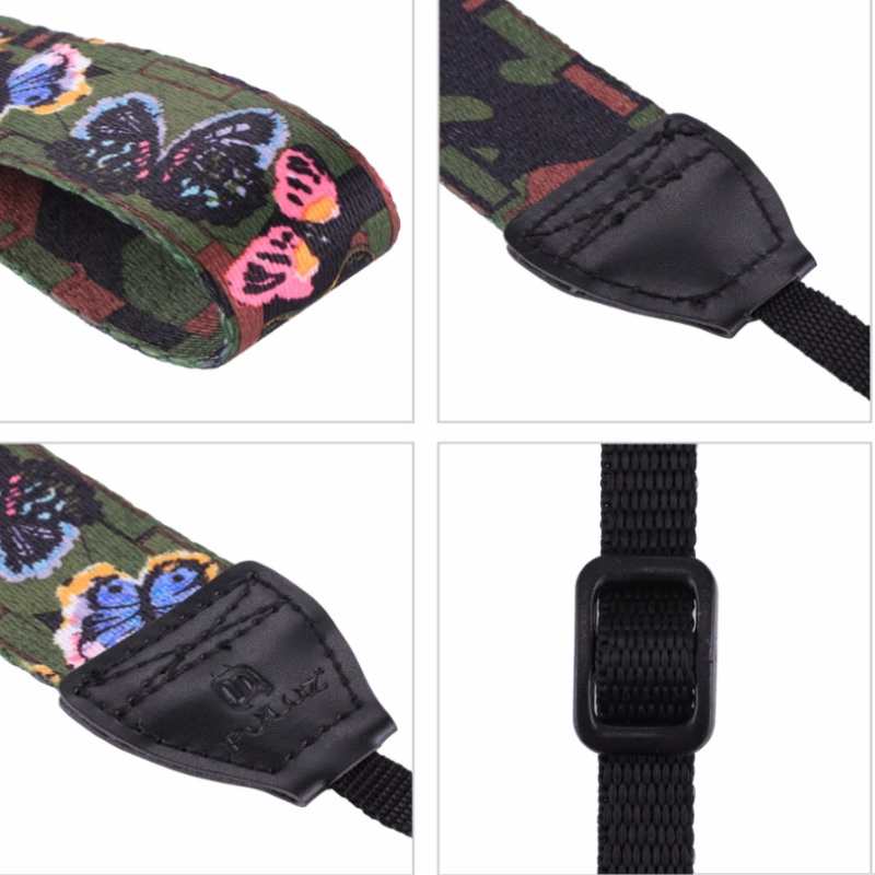 Fotokvant STR-13 ремень для фотоаппарата Бабочки