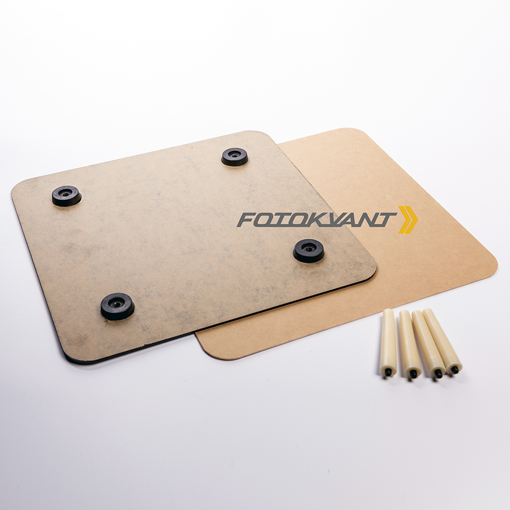 Fotokvant ST-3030 столик для предметной съемки с белым и черным фоном 30х30 см