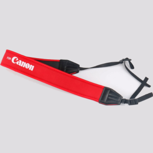 Fotokvant STR-22 неопреновый ремень красный Canon для фотоаппарата