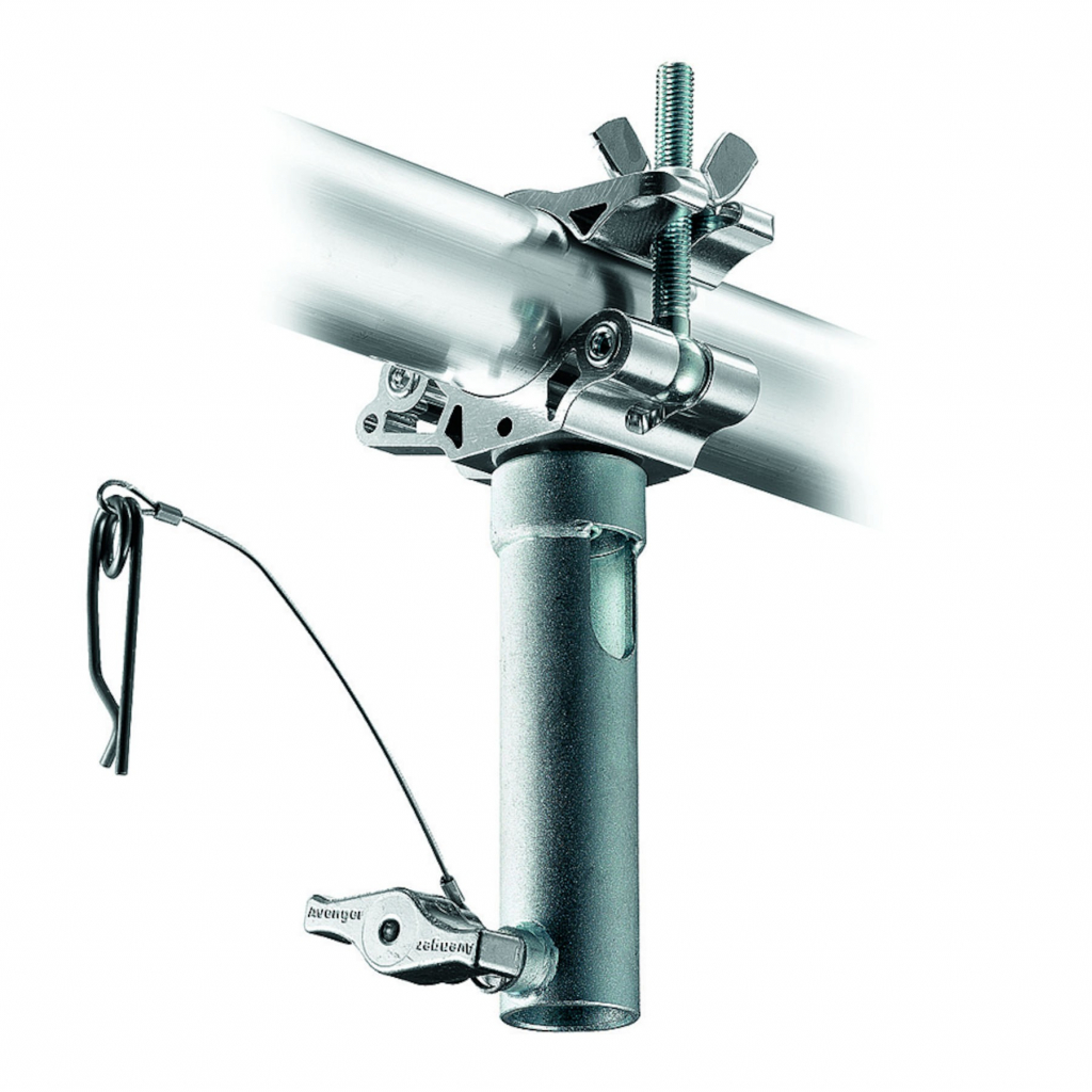 Avenger C465-1 зажим для труб с гнездом 28 мм