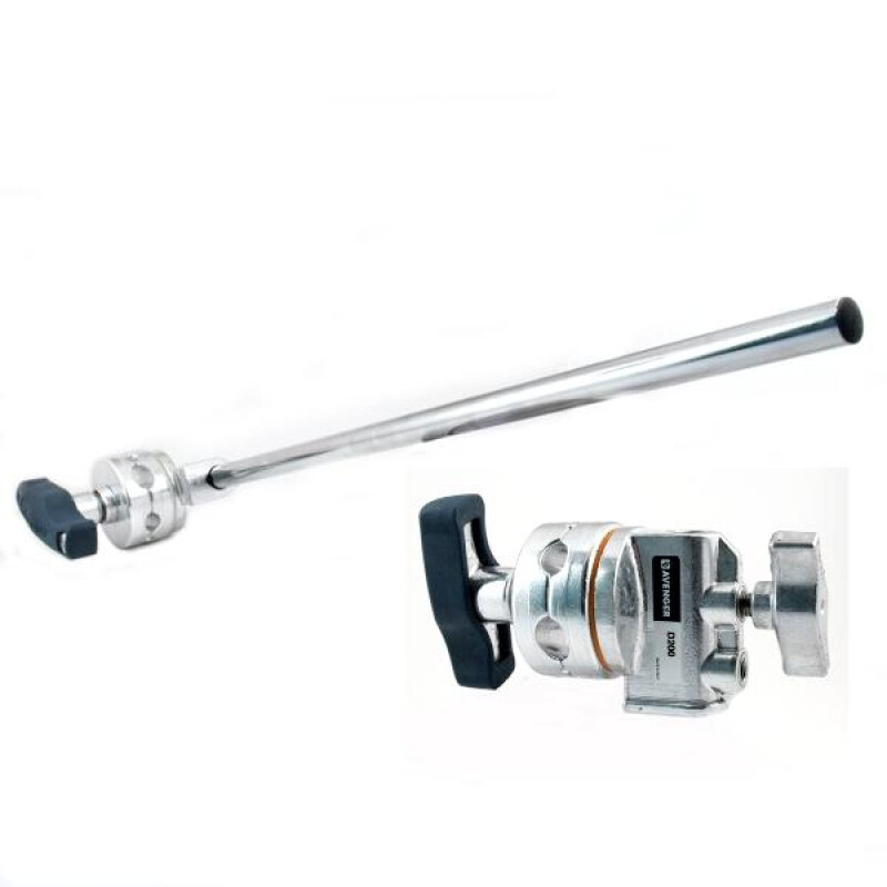 Avenger D530L хромированный зажим D200 с перекладиной 40" (100 см)