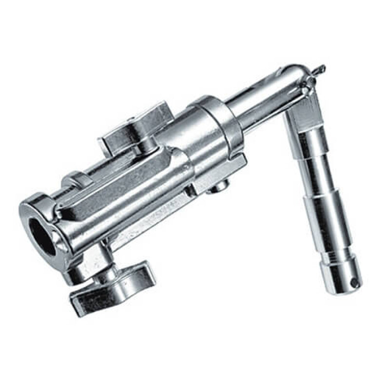 Avenger E710 адаптер угловой с гнездом 28 мм и штифт-адаптером 5/8"