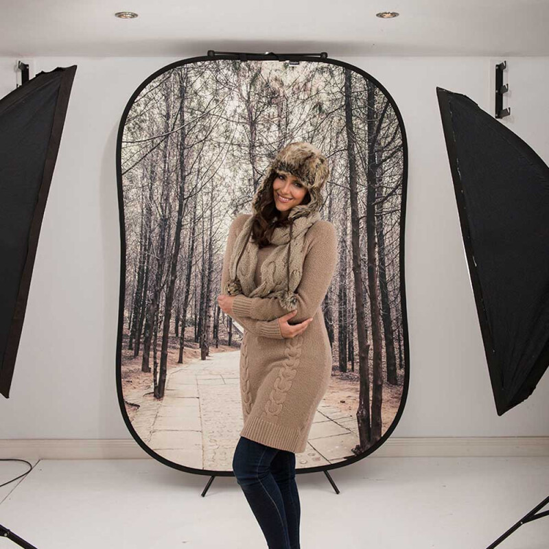 Lastolite LB5740 PersColl Steps/Trees фотофон складной 150x210 см