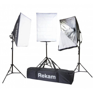Rekam CL-465-FL3-SB kit комплект флуоресцентных осветителей с софтбоксами