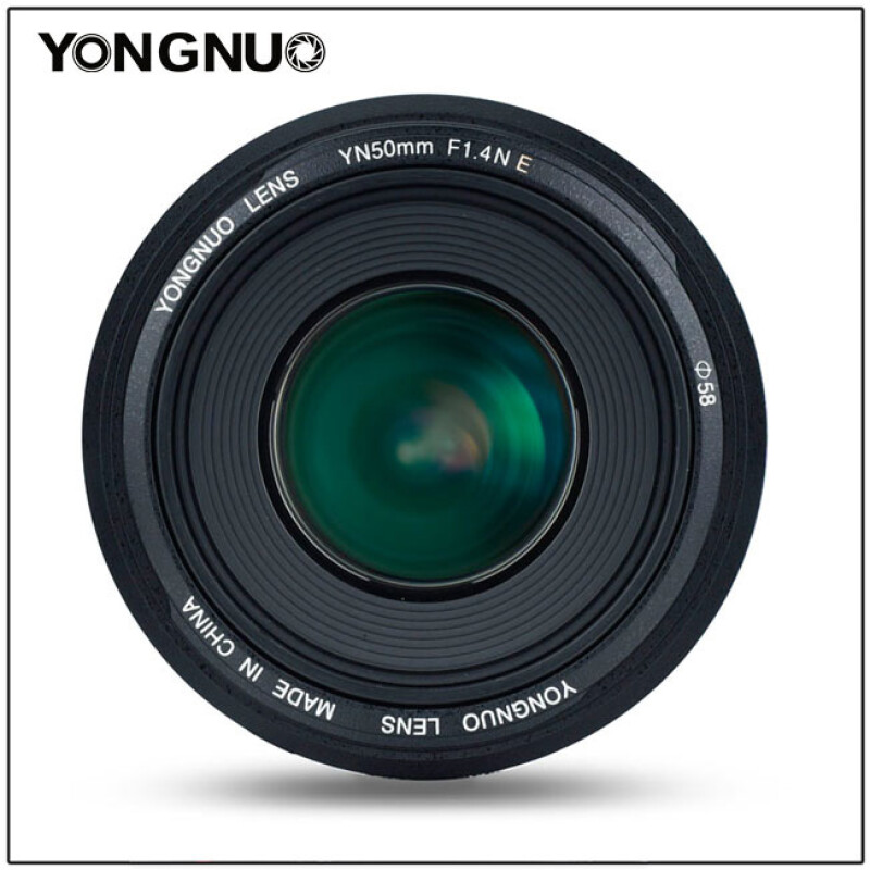 YongNuo YN50MM F1.4N автофокусный объектив 50 мм для камер Nikon
