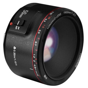 YongNuo YN50MM F1.8II автофокусный объектив 50 мм для камер Canon