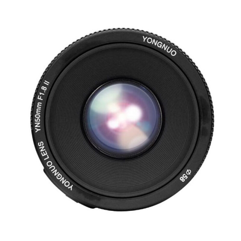 YongNuo YN50MM F1.8II автофокусный объектив 50 мм для камер Canon