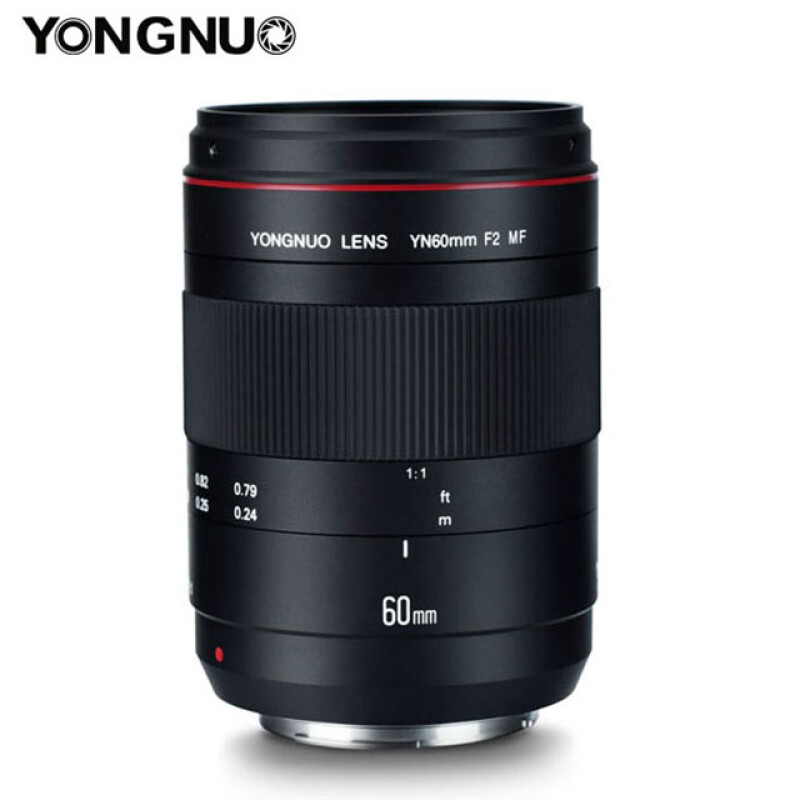 YongNuo YN60MM F2.0 M макрообъектив для камер Canon