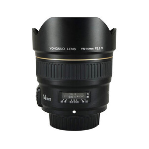 YongNuo YN14mm F2.8N автофокусный объектив 14 мм для камер Nikon
