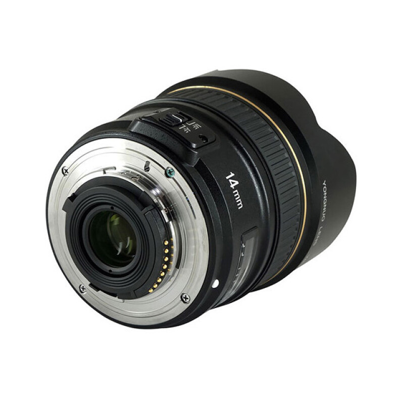 YongNuo YN14mm F2.8N автофокусный объектив 14 мм для камер Nikon