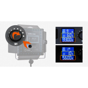 Godox LED500C студийный осветитель светодиодный без пульта