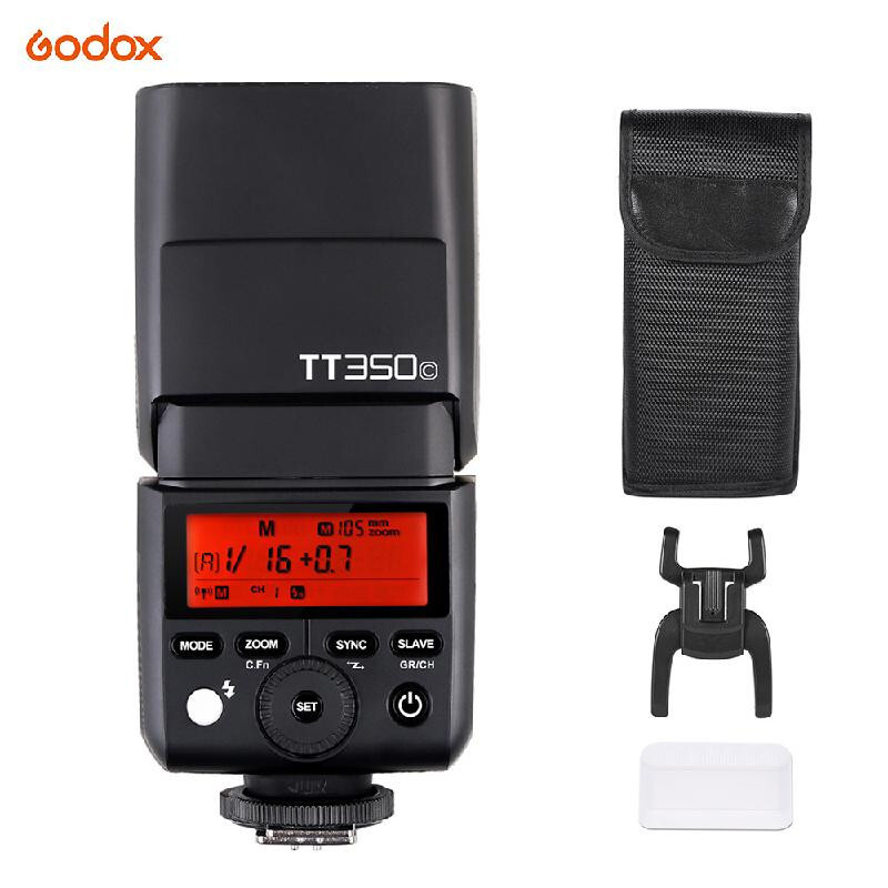 Godox ThinkLite TT350C TTL вспышка накамерная для Canon