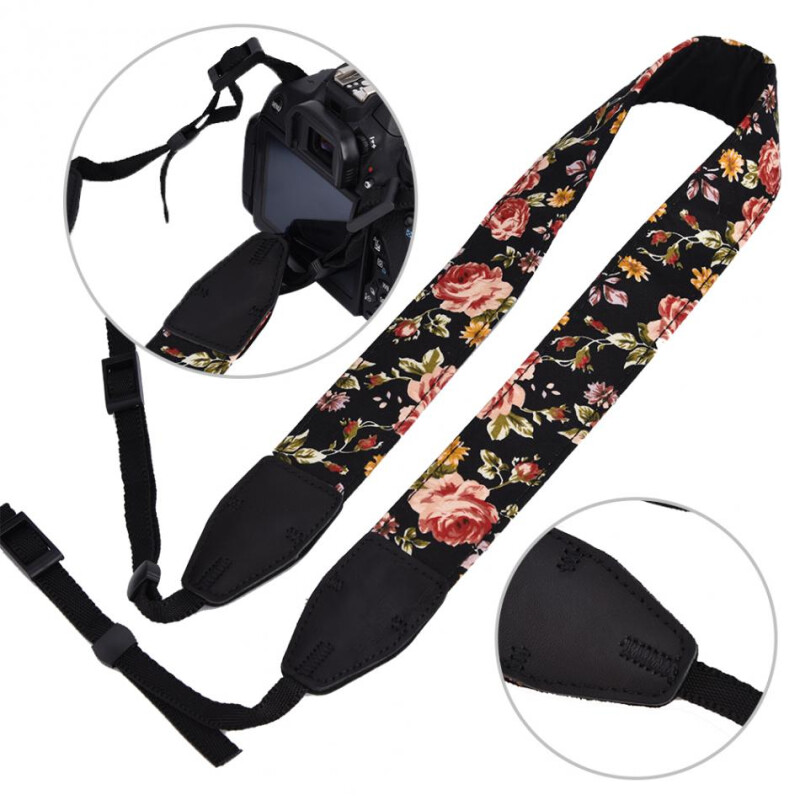 Fotokvant STR-24 ремень для фотоаппарата Розы
