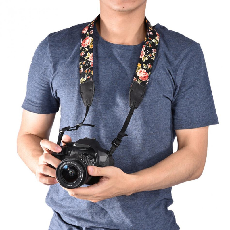 Fotokvant STR-24 ремень для фотоаппарата Розы