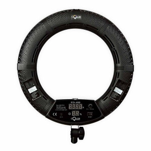 Color FD-480 KIT кольцевая светодиодная лампа со стойкой черная