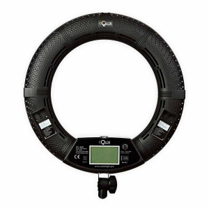 Color FE-480 KIT кольцевая светодиодная лампа со стойкой черная