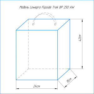 Lowepro Flipside Trek BP 250 AW рюкзак серый/темно-зеленый