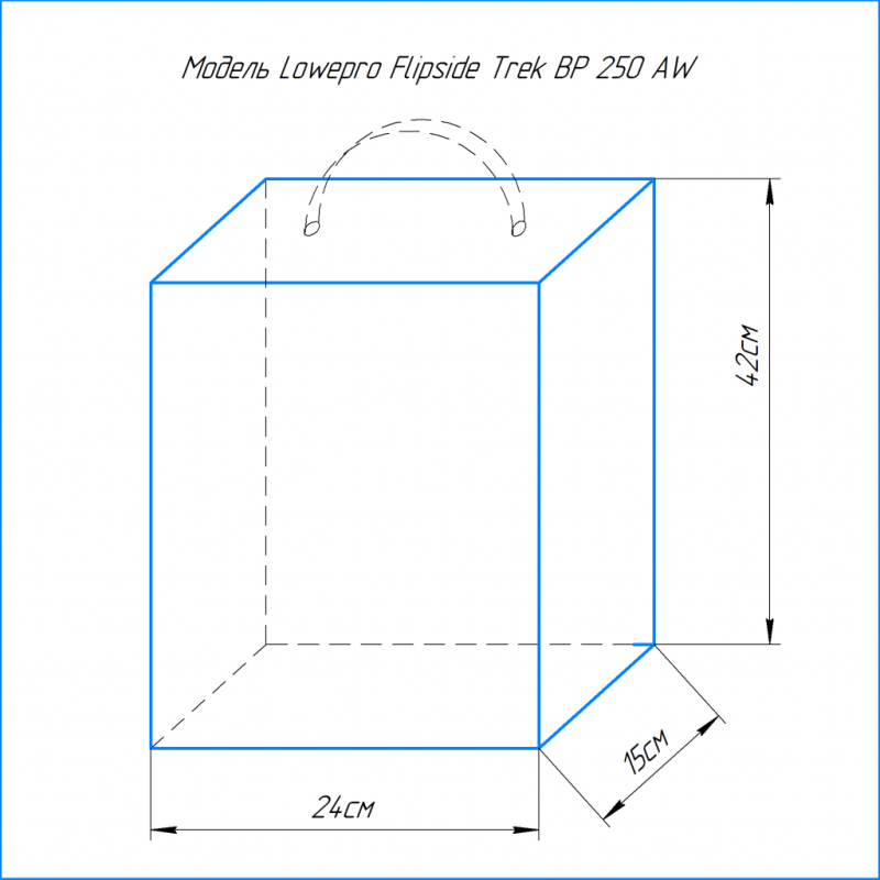 Lowepro Flipside Trek BP 250 AW рюкзак серый/темно-зеленый