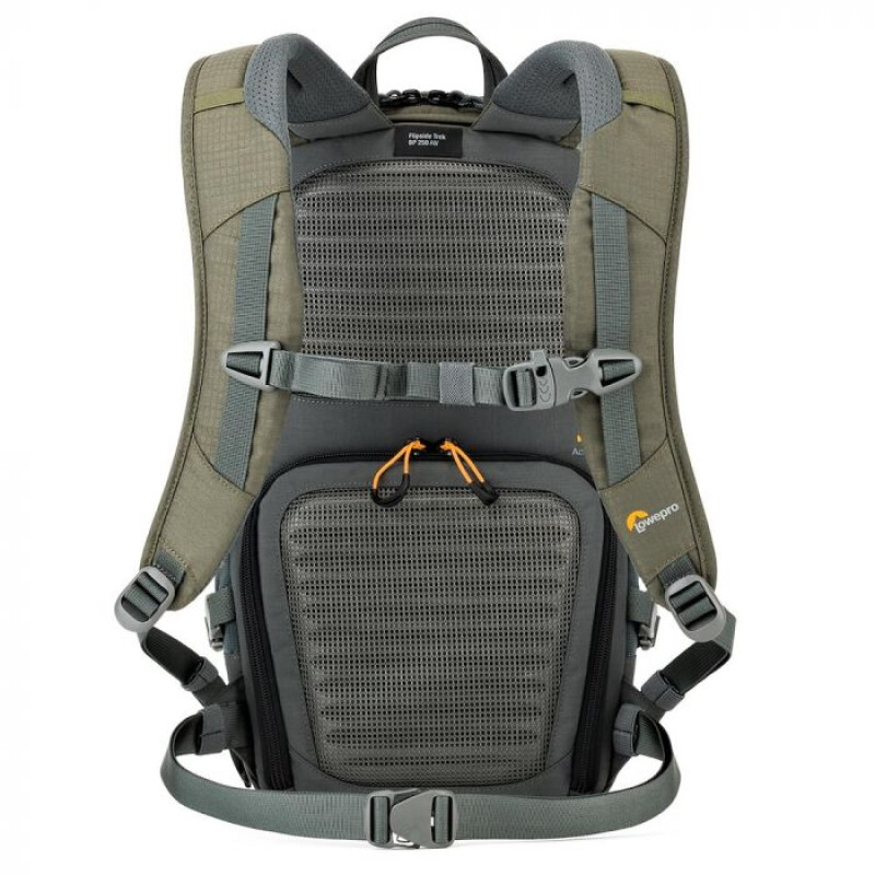 Lowepro Flipside Trek BP 250 AW рюкзак серый/темно-зеленый