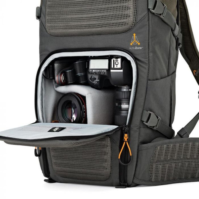 Lowepro Flipside Trek BP 350 AW рюкзак серый/темно-зеленый