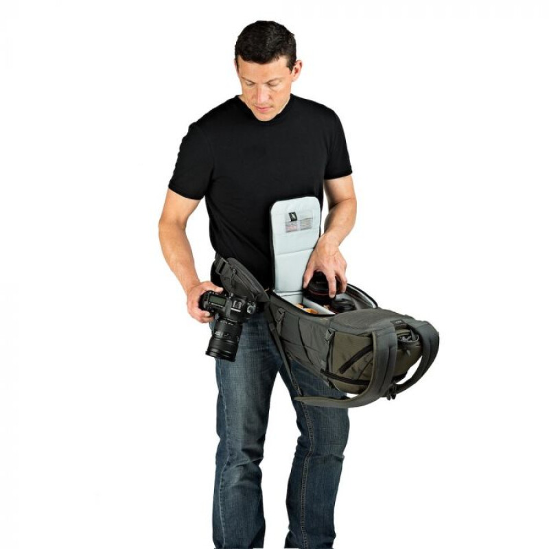 Lowepro Flipside Trek BP 350 AW рюкзак серый/темно-зеленый