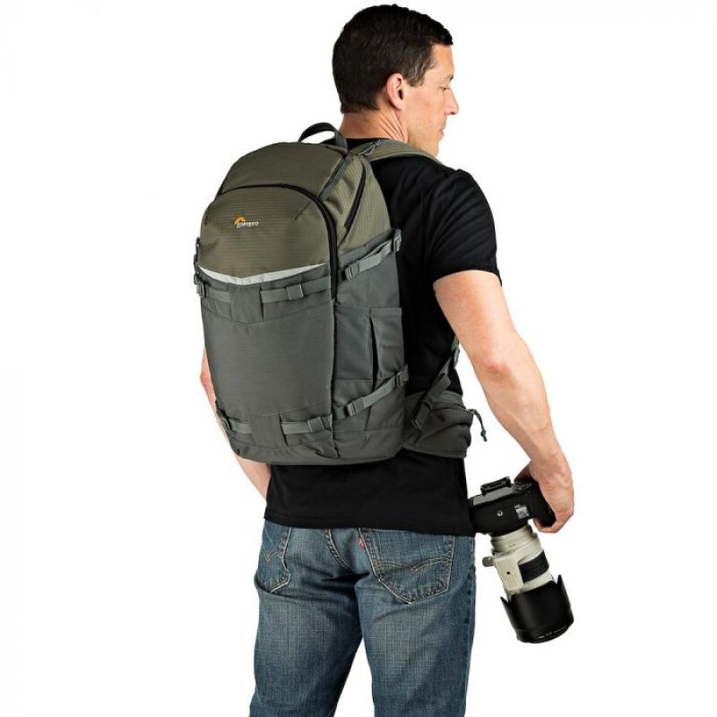 Lowepro Flipside Trek BP 450 AW рюкзак серый/темно-зеленый