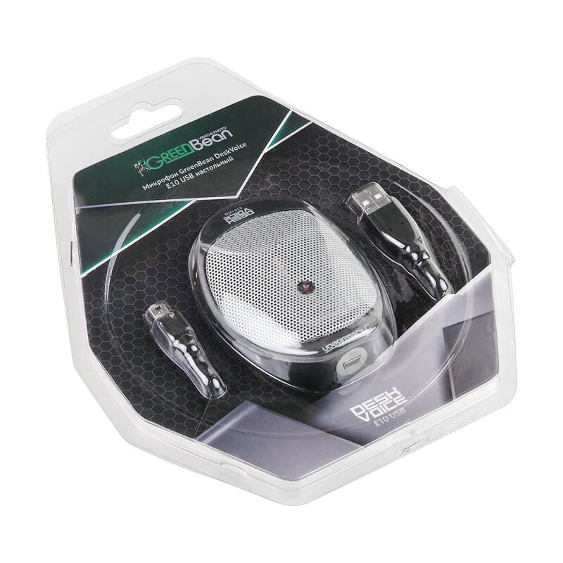GreenBean DeskVoice E10 USB микрофон настольный
