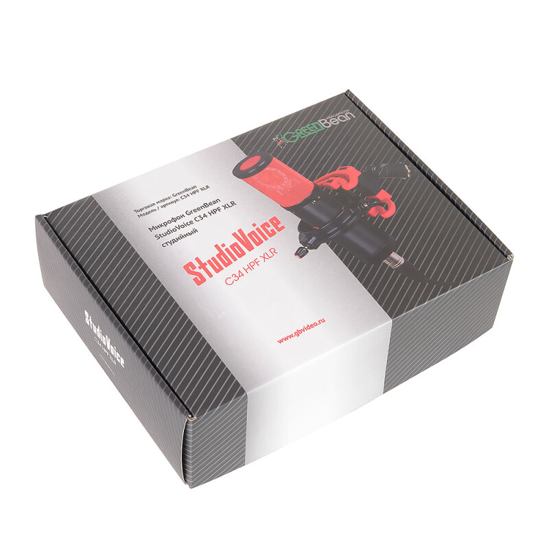 GreenBean StudioVoice С34 HPF XLR микрофон студийный