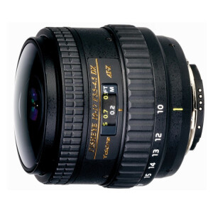 Tokina AT-X 107 F3.5-4.5 DX Fisheye NON HOOD C/AF (10-17mm) для Canon