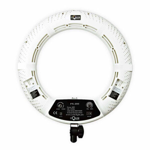 Color FS-480 KIT кольцевая светодиодная лампа цветовая температура 3200-5500К со стойкой белая