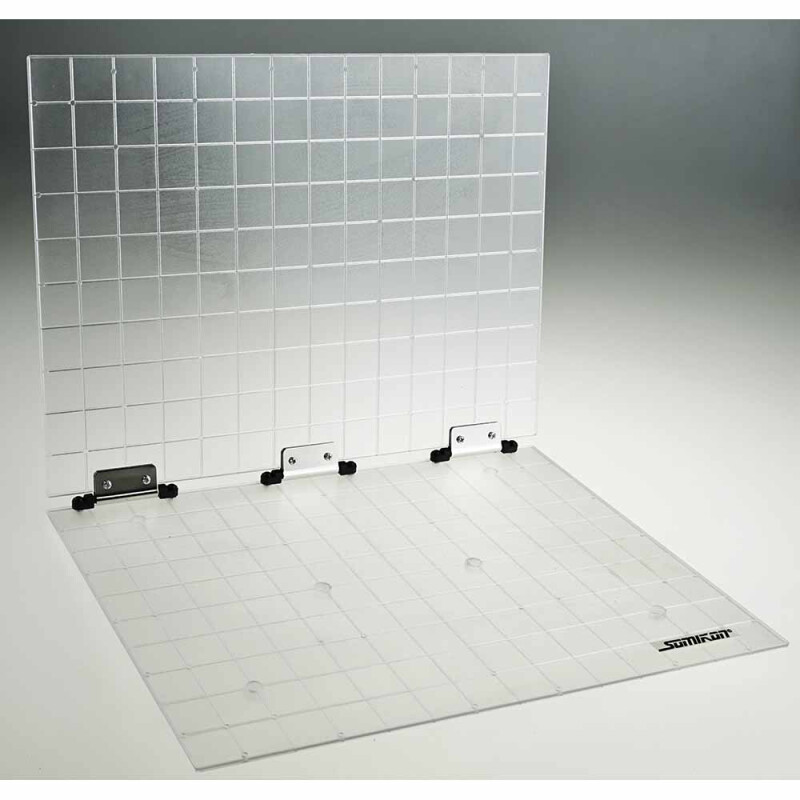 Fotokvant DAN-2318 столик 35х27 см прозрачный пластик